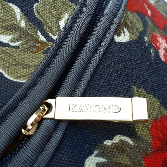 Kayond Crossbody Messenger Laptop Computer Bag Case Blue Pink Red Floral 13 inch - Picture 13 of 13